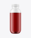 400 ml Cherry Juice Bottle Mockup