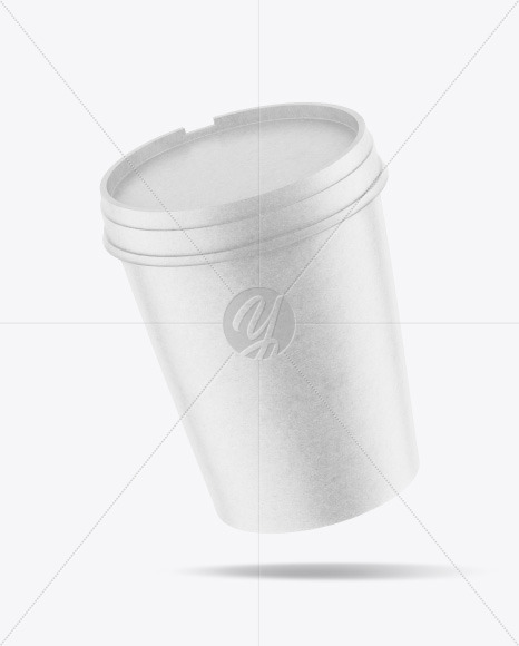 Kraft Ice Cream Cup Mockup