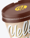 Kraft Ice Cream Cup Mockup