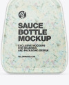 Tartar Sauce Bottle Mockup