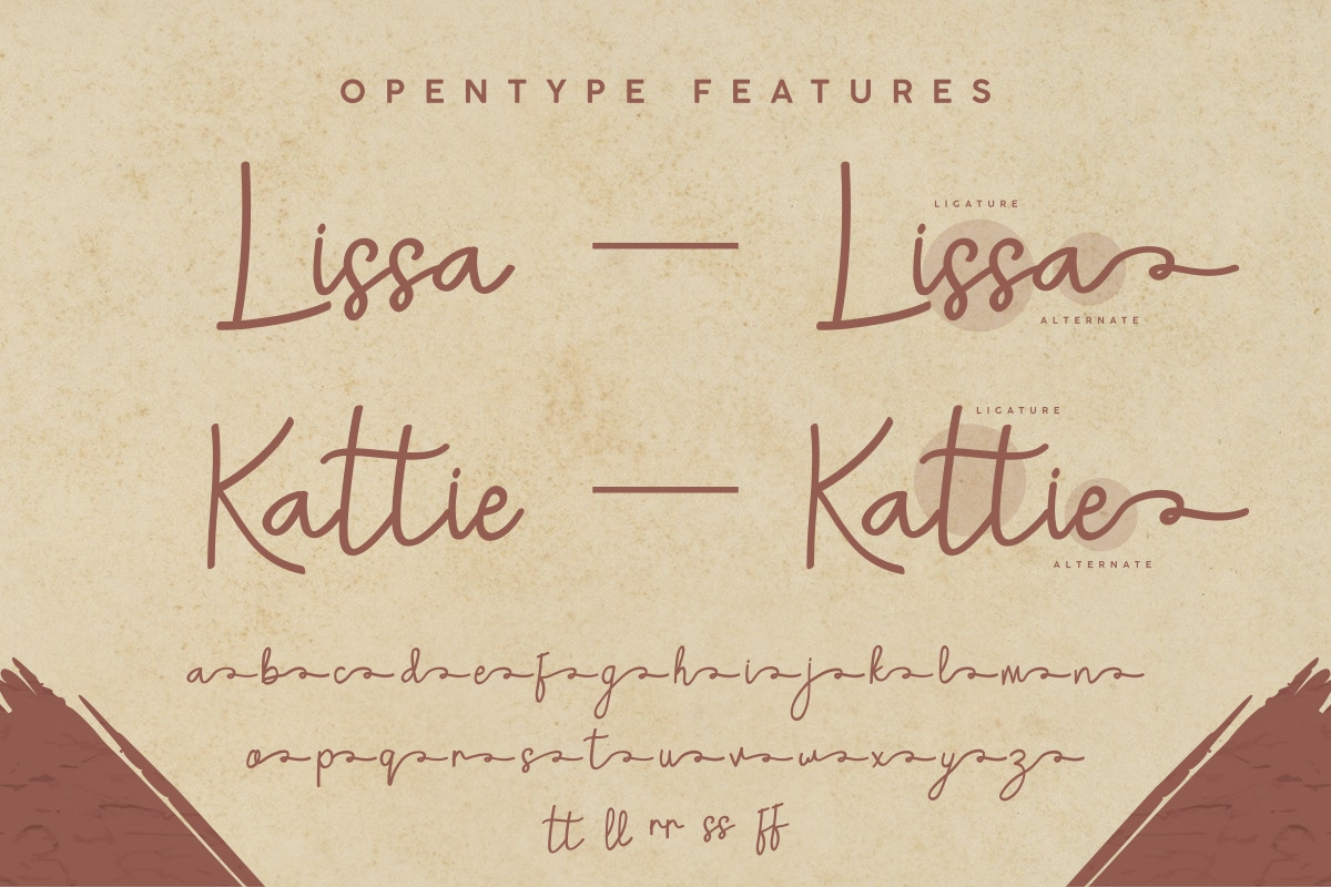 Donellia Handwriting Font Donellia Handwriting Font
