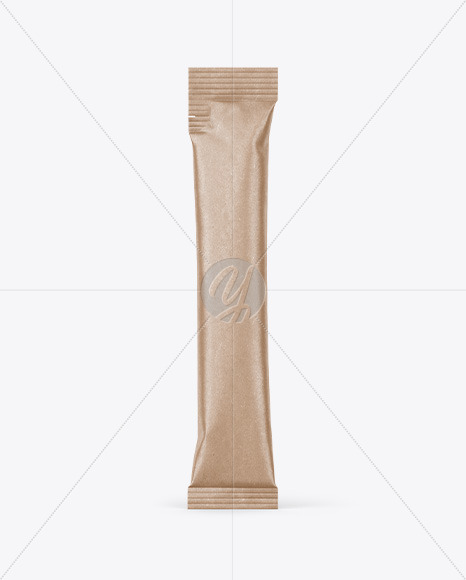 Kraft Stick Sachet Mockup