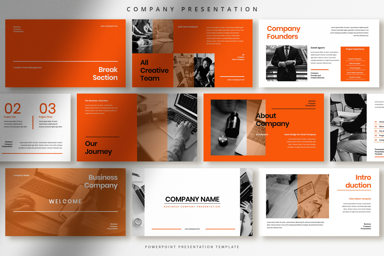 Company Presentation Template Company Presentation Template