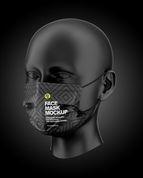 Face Mask Mockup