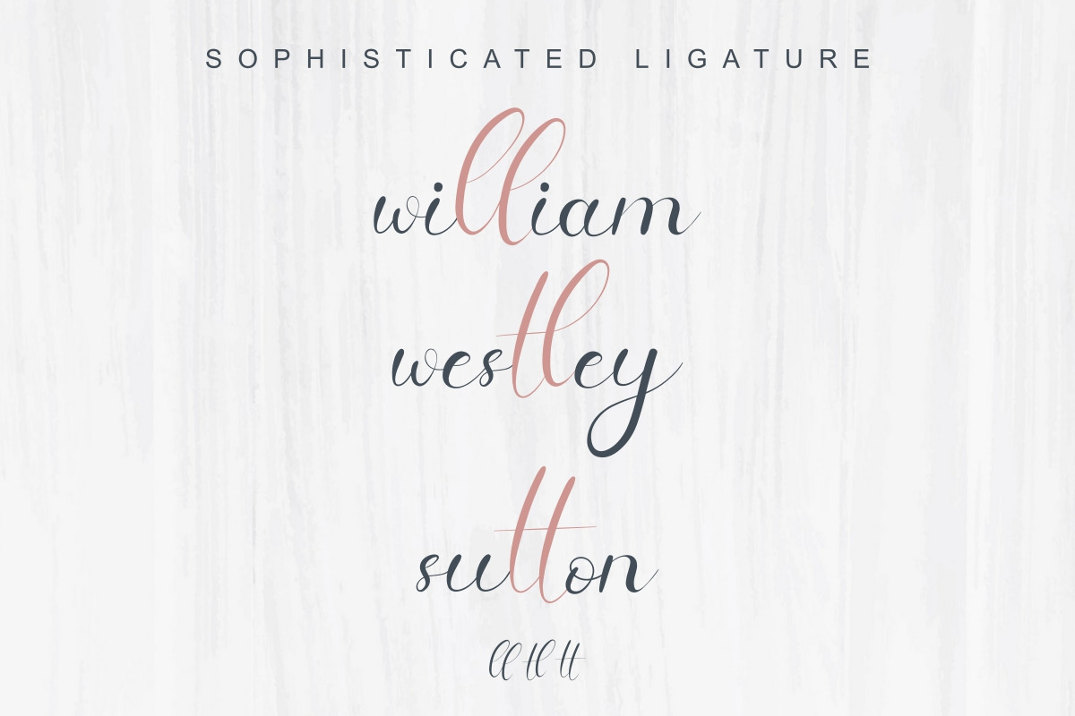 Lauliya Calligraphy Font Lauliya Calligraphy Font