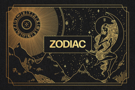 Zodiac Graphic Elements Kit - Astrological symbols