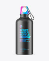 Matte Sport Bottle Mockup