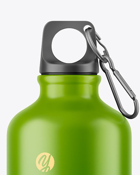 Matte Sport Bottle Mockup