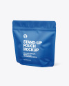 Matte Stand-up Pouch Mockup