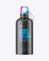 Glossy Sport Bottle Mockup