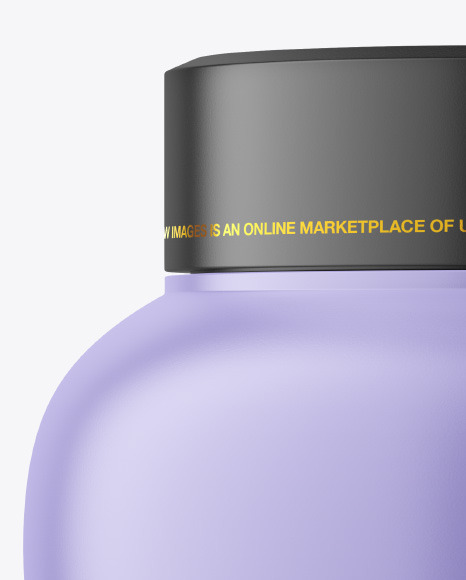 Matte Cosmetic Jar Mockup