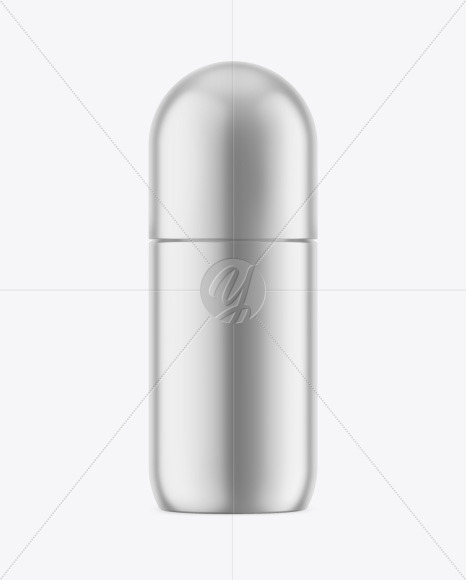 Metallic Roll-On Deodorant Mockup