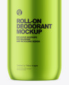 Metallic Roll-On Deodorant Mockup