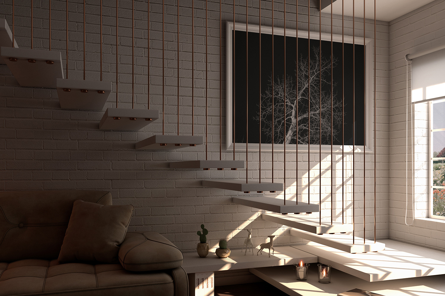 Indoor House Photorealistic MockUps Indoor House Photorealistic MockUps