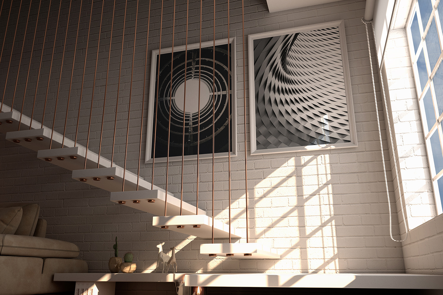 Indoor House Photorealistic MockUps Indoor House Photorealistic MockUps
