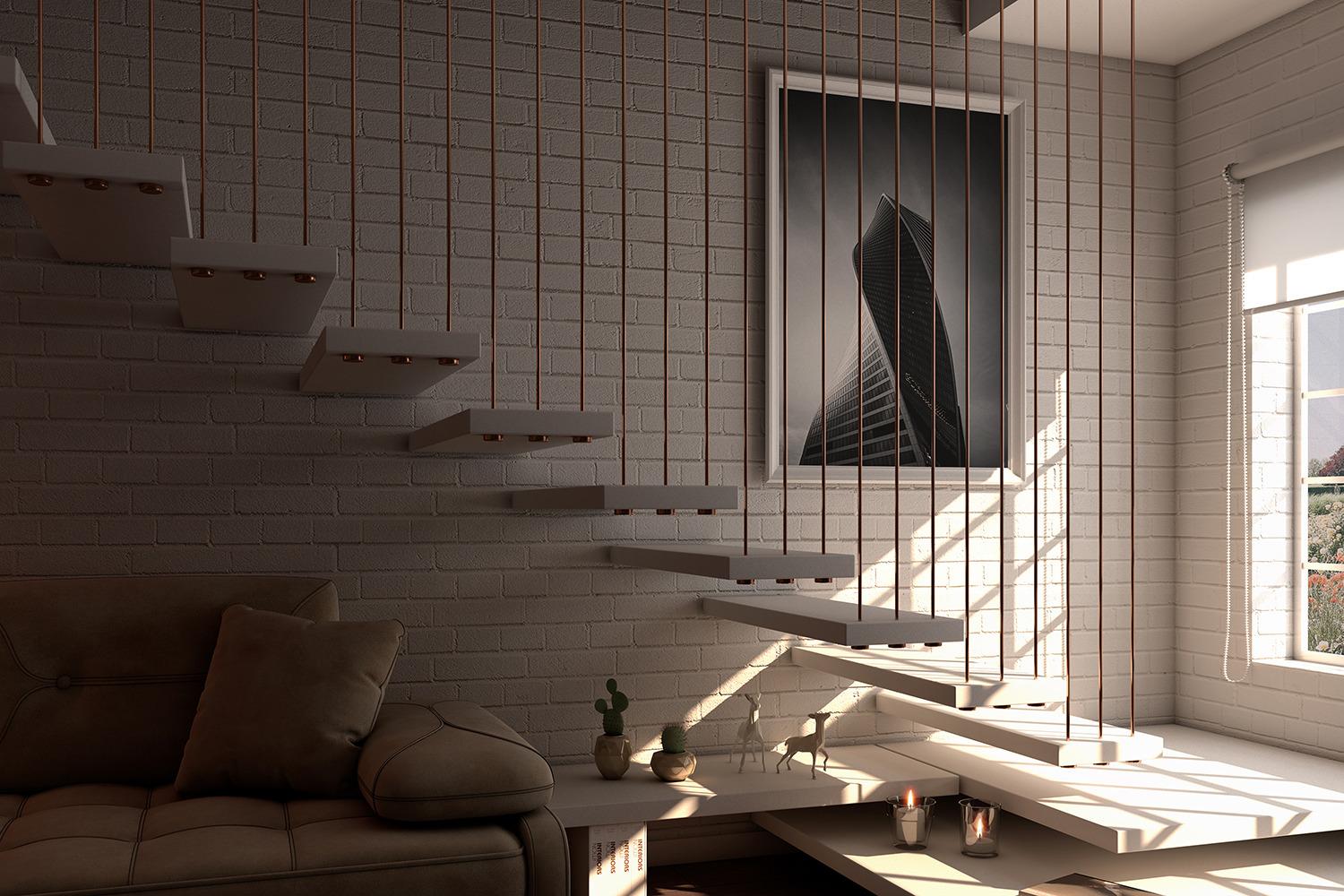 Indoor House Photorealistic MockUps Indoor House Photorealistic MockUps