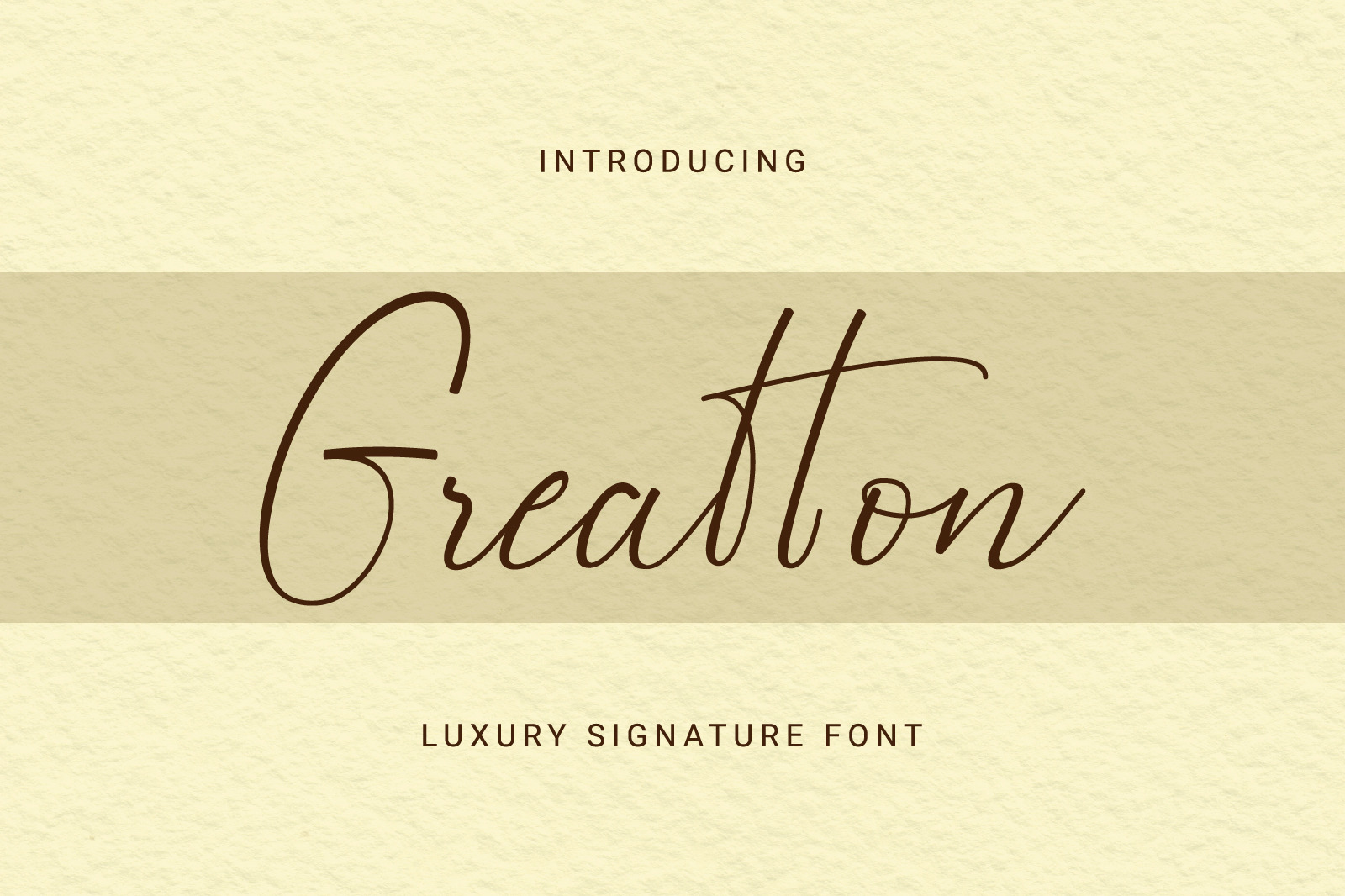 Greatton Luxury Signature Font Greatton Luxury Signature Font
