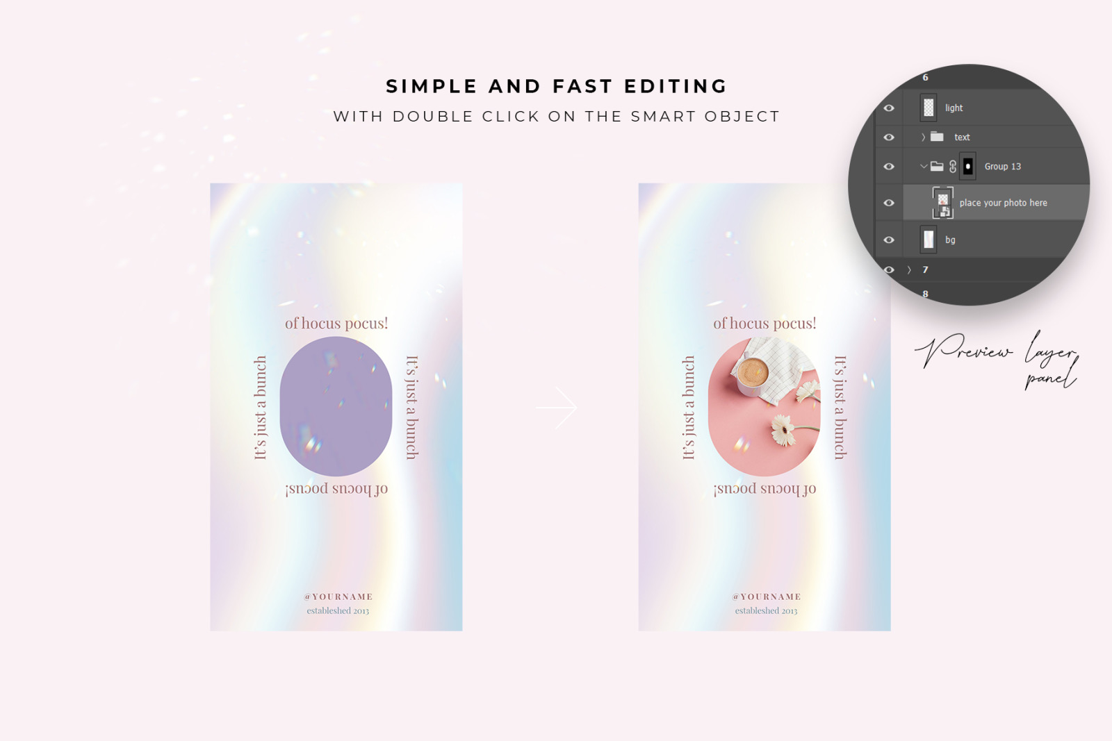 Gradient Instagram PSD Templates Gradient Instagram PSD Templates