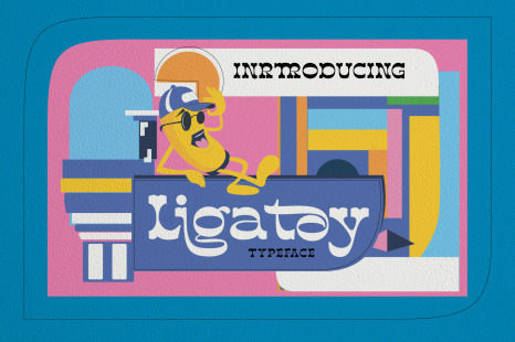 Ligatoy Font - Rare