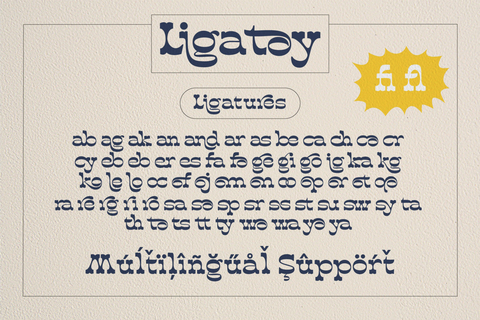 Ligatoy Font