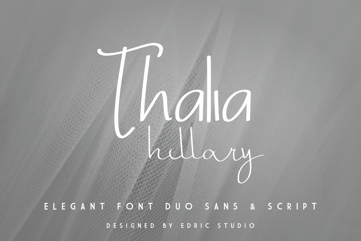 Thalia Hillary Font Duo