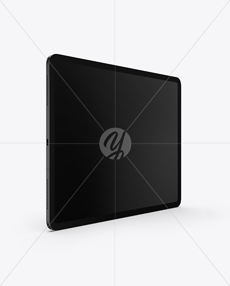 iPad Pro Space Gray Mockup