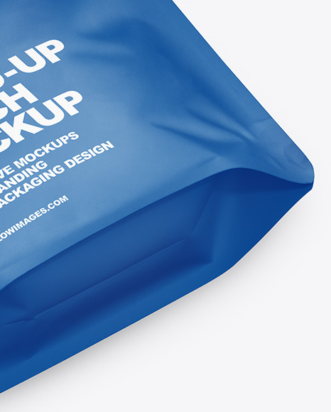 Matte Stand-up Pouch Mockup