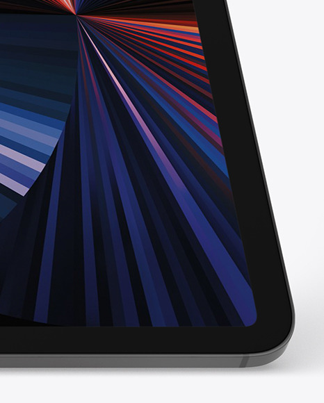 iPad Pro Space Gray Mockup