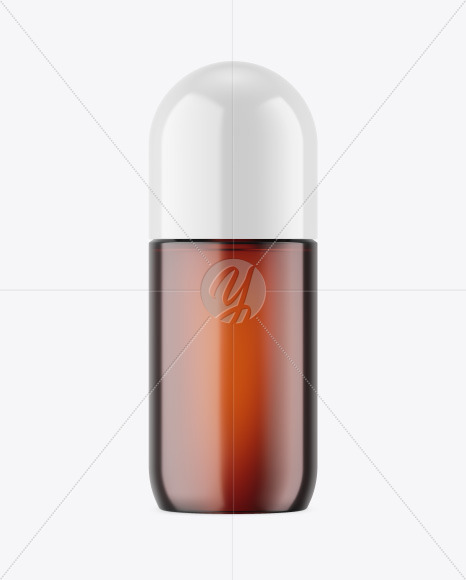 Amber Roll-On Deodorant Mockup