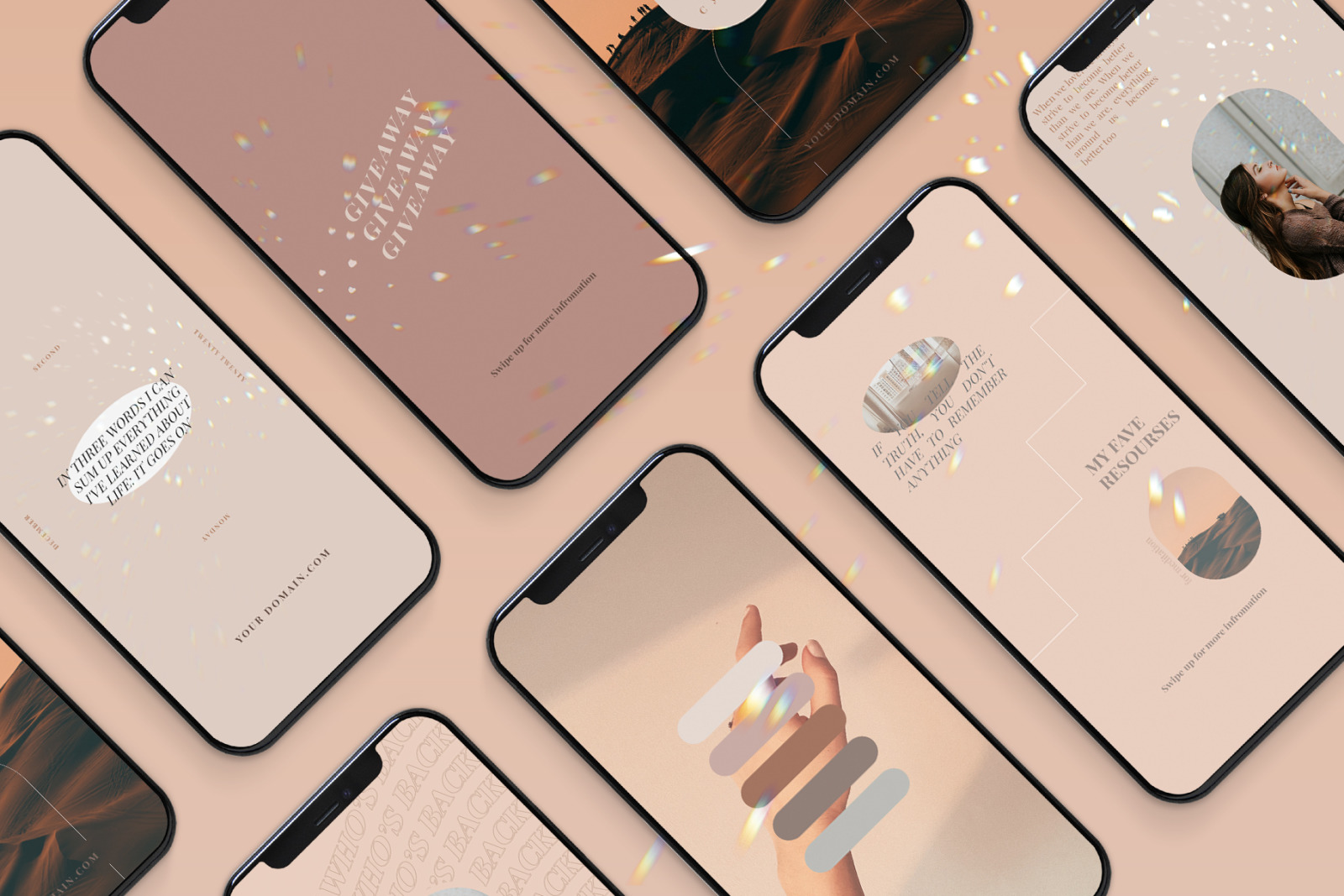 Instagram PSD Templates Bundle Instagram PSD Templates Bundle