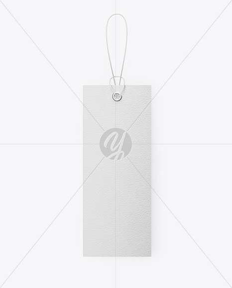 Leather Hang Tag Label Mockup