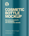 Cosmetic Bottle with Pump Mockup