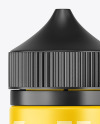 Matte E-Liquid Bottle Mockup