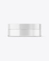 Clear Cosmetic Jar Mockup