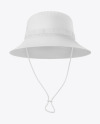 Bucket Hat with Wide Brim Mockup