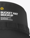 Bucket Hat with Wide Brim Mockup