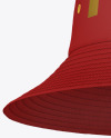 Bucket Hat with Wide Brim Mockup