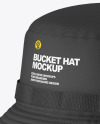 Bucket Hat with Wide Brim Mockup