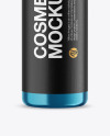 Metallic Cosmetic Bottle Mockup