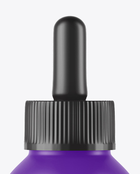 Matte Plastic Dropper Bottle Mockup Matte Plastic Dropper Bottle Mockup