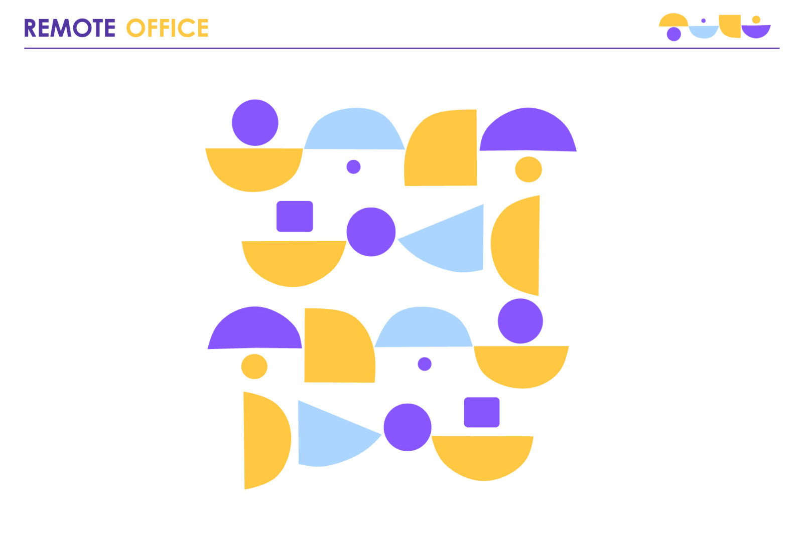 Remote Office - illustration Remote Office - illustration