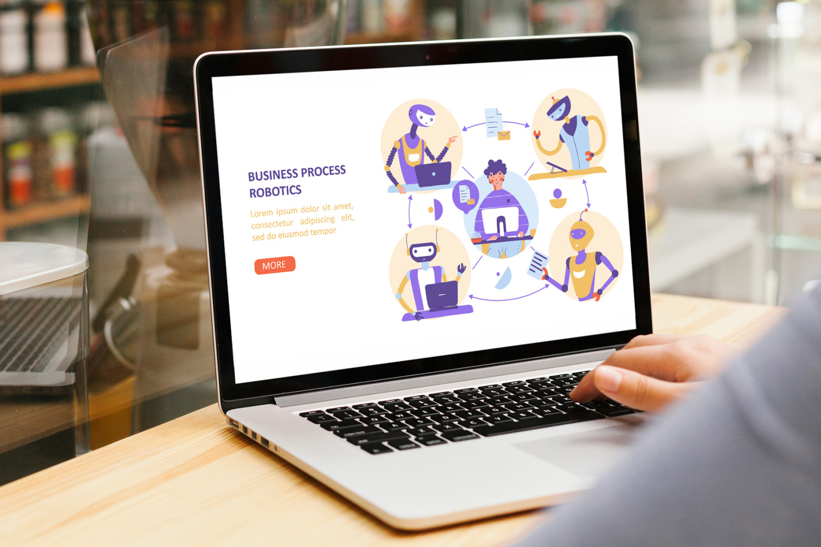 Remote Office - illustration Remote Office - illustration