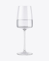 Clear Wine Glass Mockup