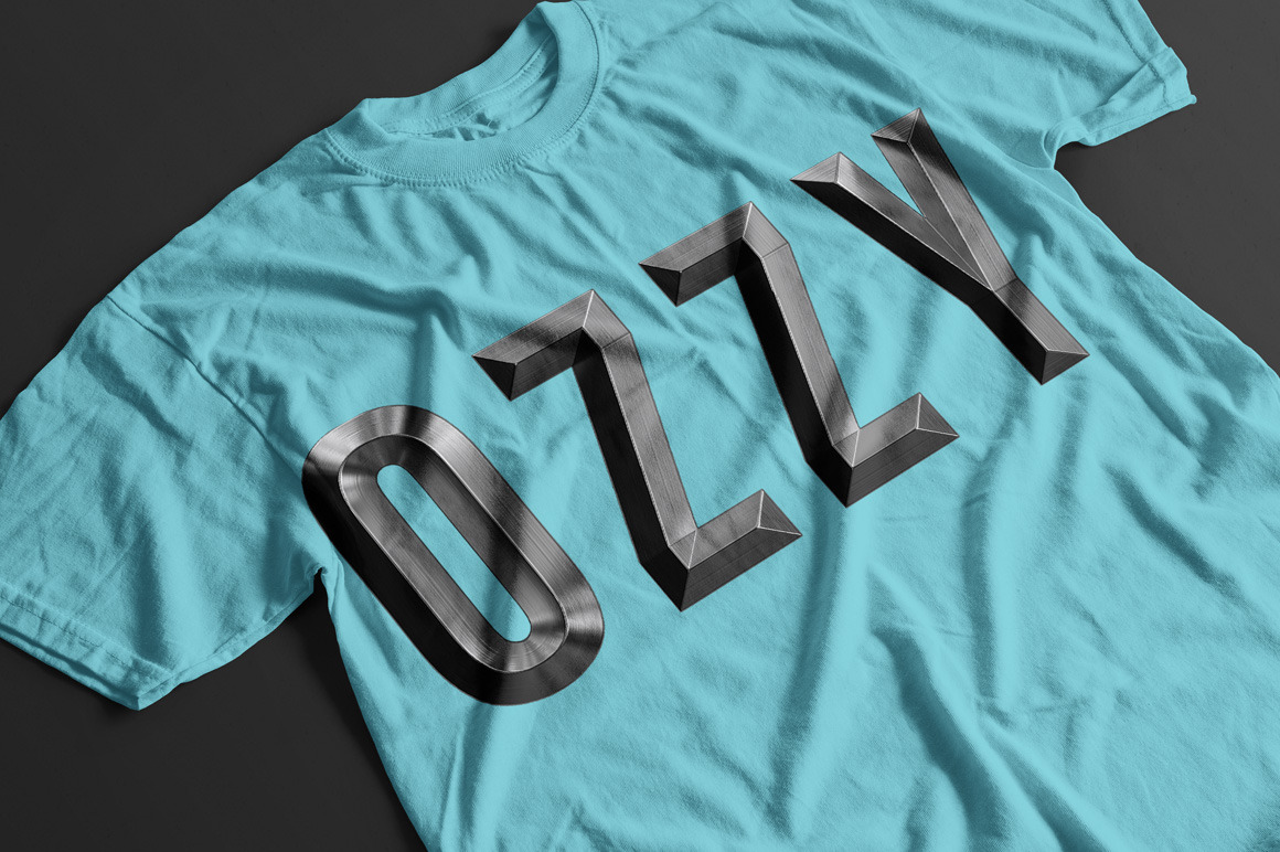 Metal Shine Font Metal Shine Font
