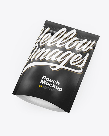 Textured Stand-Up Pouch Mockup