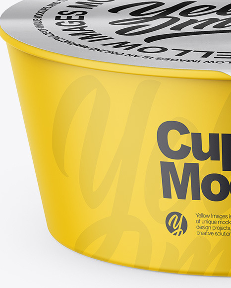 Matte Cup Mockup