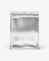 Metallic Food Bag Mockup