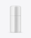 Glossy Plastic Cosmetic Bottle Mockup