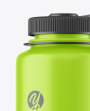 Matte Sport Bottle Mockup