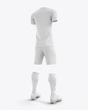 Men’s Full Soccer Team Kit mockup (Hero Back Shot)